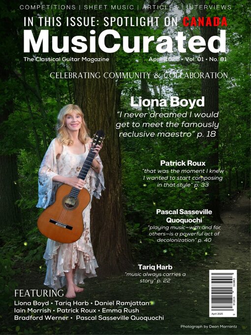 Cover image for MusiCurate, The Classical Guitar Magazine